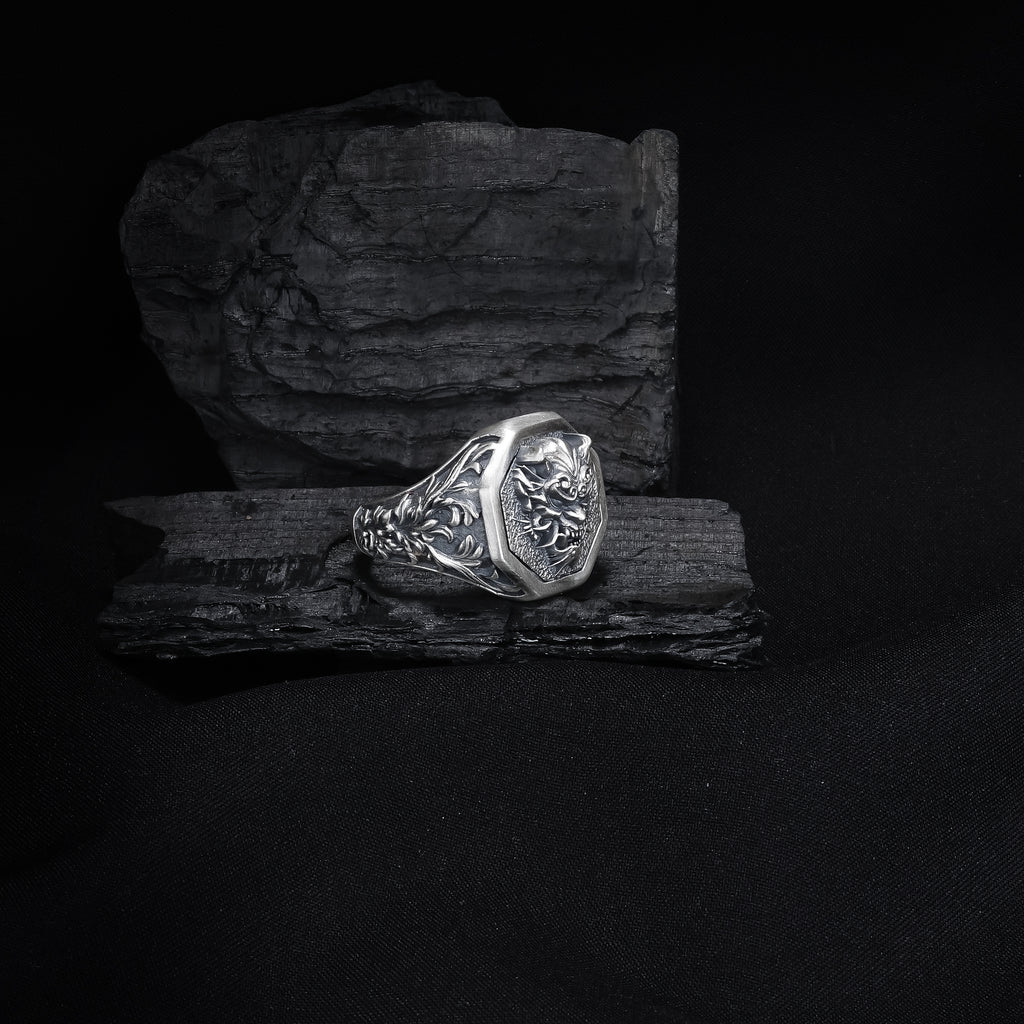 Biker Skull Ring