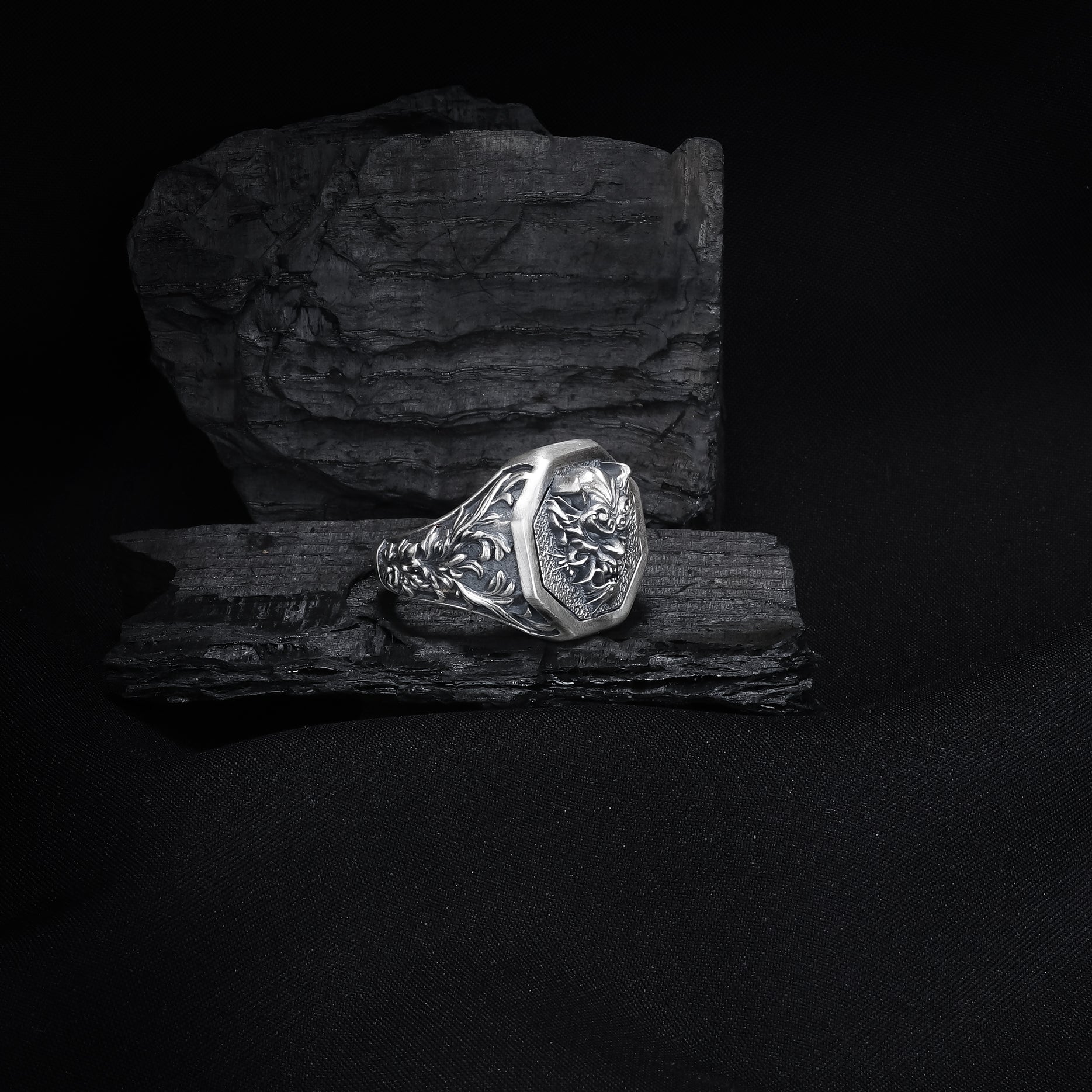 Biker Skull Ring
